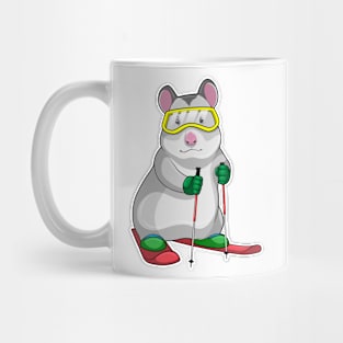 Hamster Skier Ski Mug